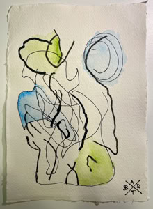 Green & Blue Frame
